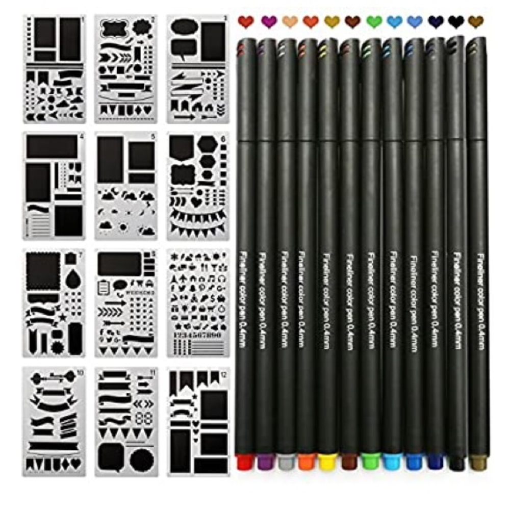 Journal Pen & Stenciling Kit